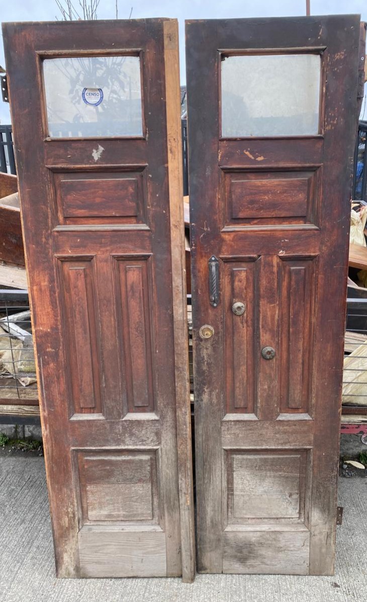 Puerta o mampara de mañio